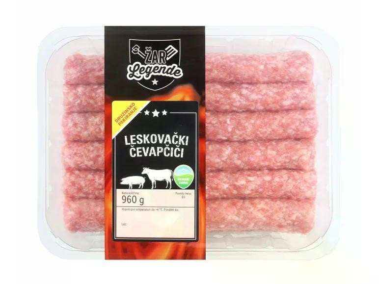 Žar legende sveži leskovački ćevapčići 960 g Akcija v trgovini Lidl