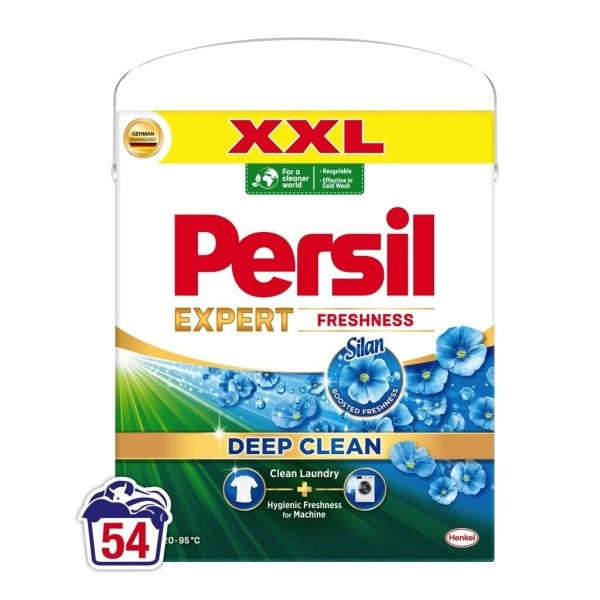 Detergent za pranje perila Persil 2,97 kg ali do 54 pranj ali 2,7 l ali do 60 pranj ali 2,97 l ali do 66 pranj ali 40 ali 34 kapsul Akcija v trgovini E.Leclerc