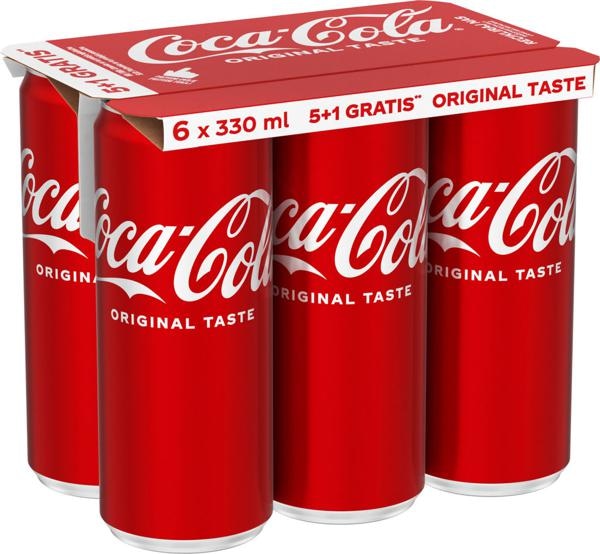 Coca-Cola ali Coca-Cola Zero 6x 0,33 l - Akcija v trgovini E.Leclerc