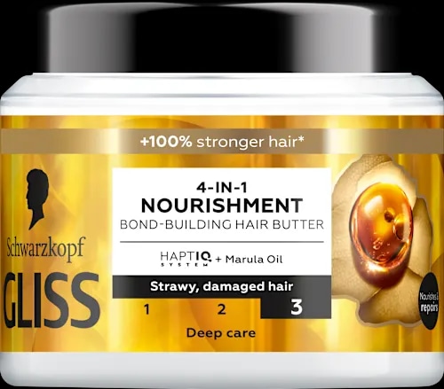 Schwarzkopf Gliss Nourishment maska za lase 4 v 1 400 ml Akcija v trgovini Dm