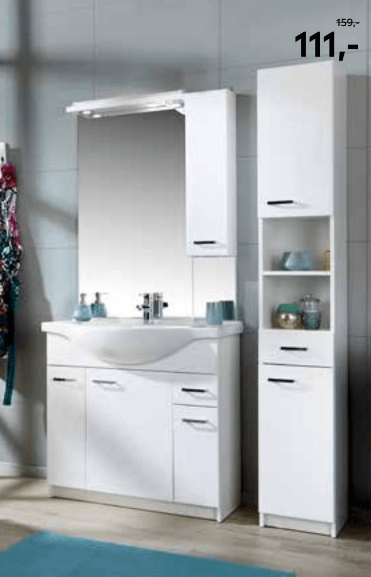 Kopalnica - Akcija v trgovini Lesnina