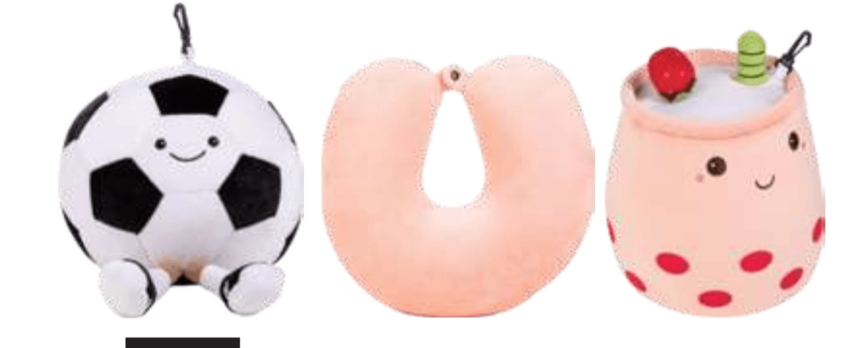 2v1 Igrača in Potovalna Blazina Svilanit - Akcija v trgovini E.Leclerc