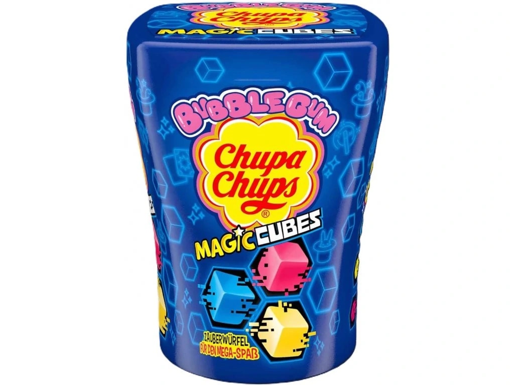 Žvečilni gumi Magic Cubes Chupa Chups 86 g - Akcija v trgovini E.Leclerc