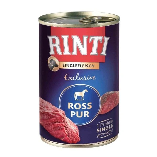 Konzerve mokre hrane Rinti Monoprotein 400g - Akcija v trgovini Mr. Pet