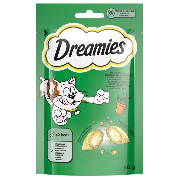 Dreamies priboljšek za mačke 40 g ali 60 g Akcija v trgovini Spar