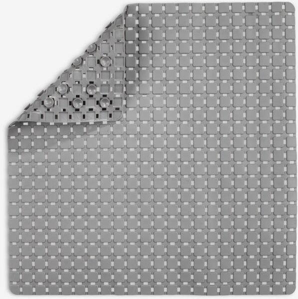 Nedrseča kopalniška preproga VITTINGE 55x55 cm - Akcija v trgovini Jysk