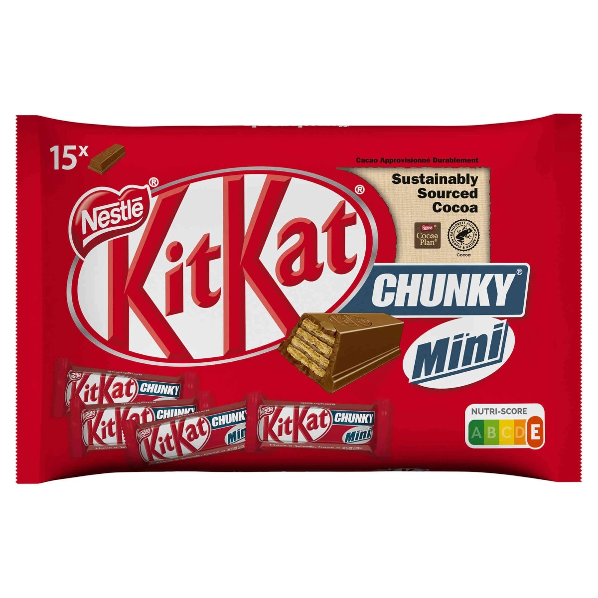 KitKat Chunky Mini vaflji s čokolado 250 g Akcija v trgovini Regal Shop