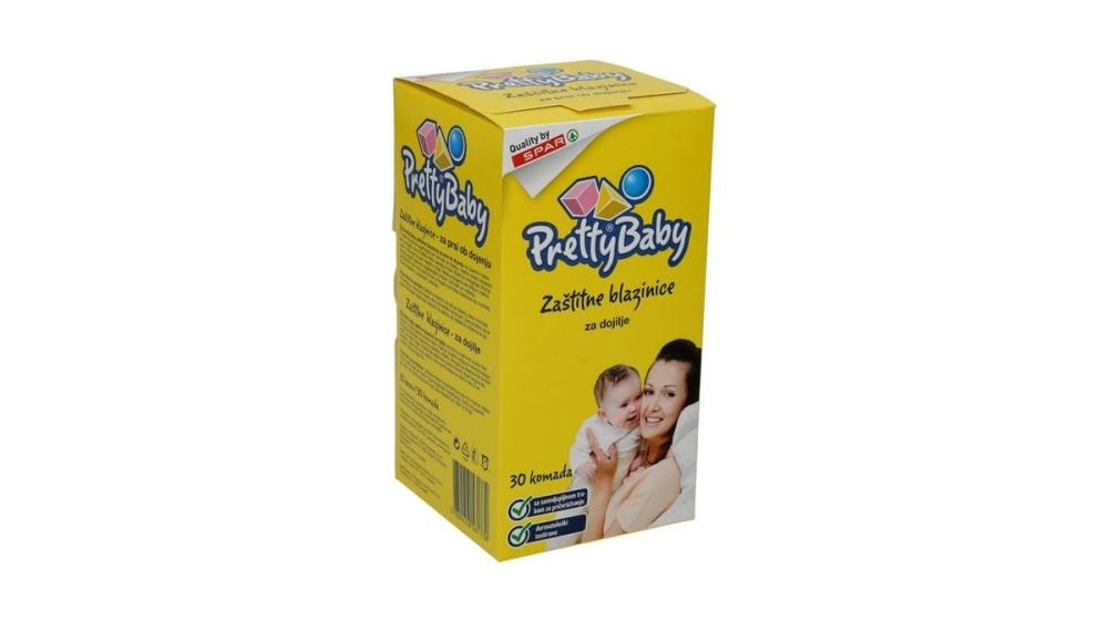 Pretty Baby Zaščitne blazinice za dojenje 30/1 Akcija v trgovini Spar