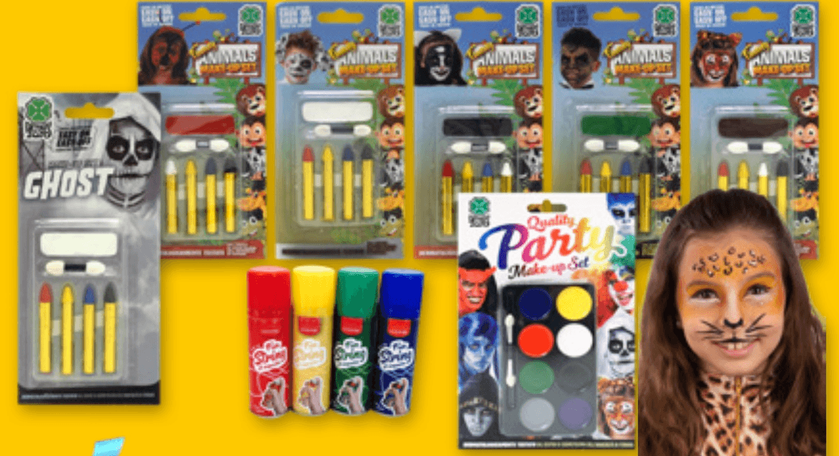 Spreji in barve za obraz Quality Party - Akcija v trgovini Spar