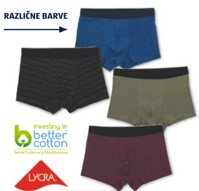 Moške spodnjice 2 kosa UP 2 FASHION - Akcija v trgovini Hofer