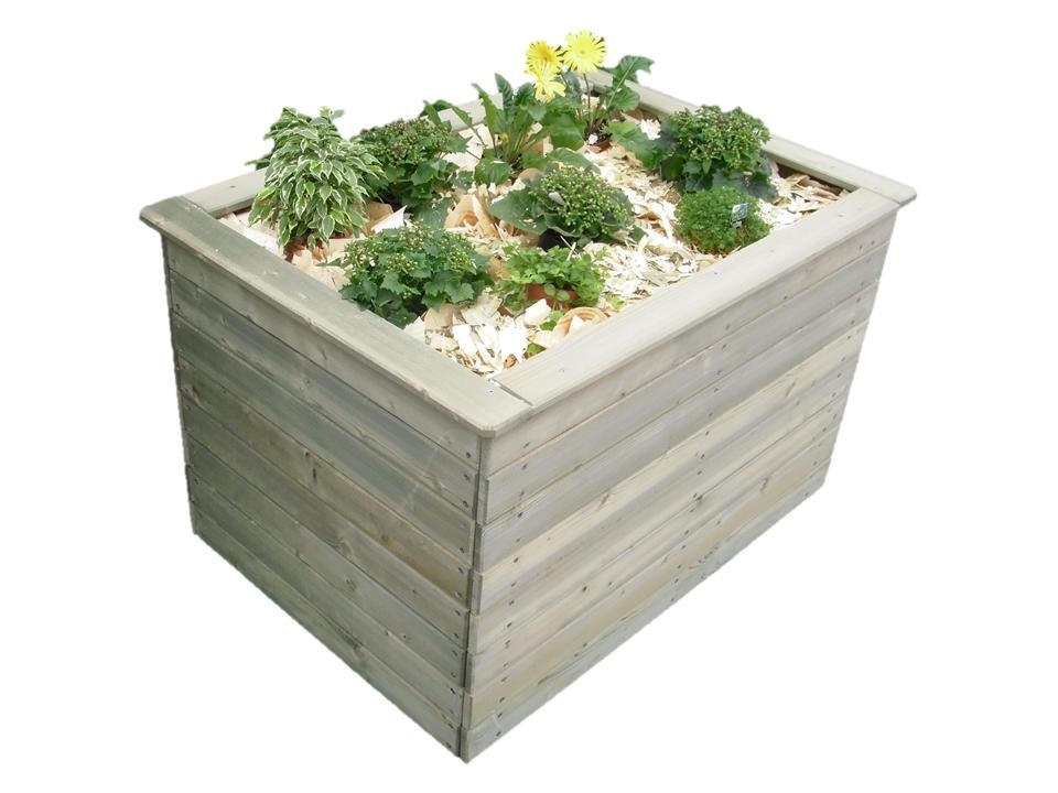 Visoka greda s folijo in mrežo Impregniran les ZAZE LESARSTVO - Akcija v trgovini Jager