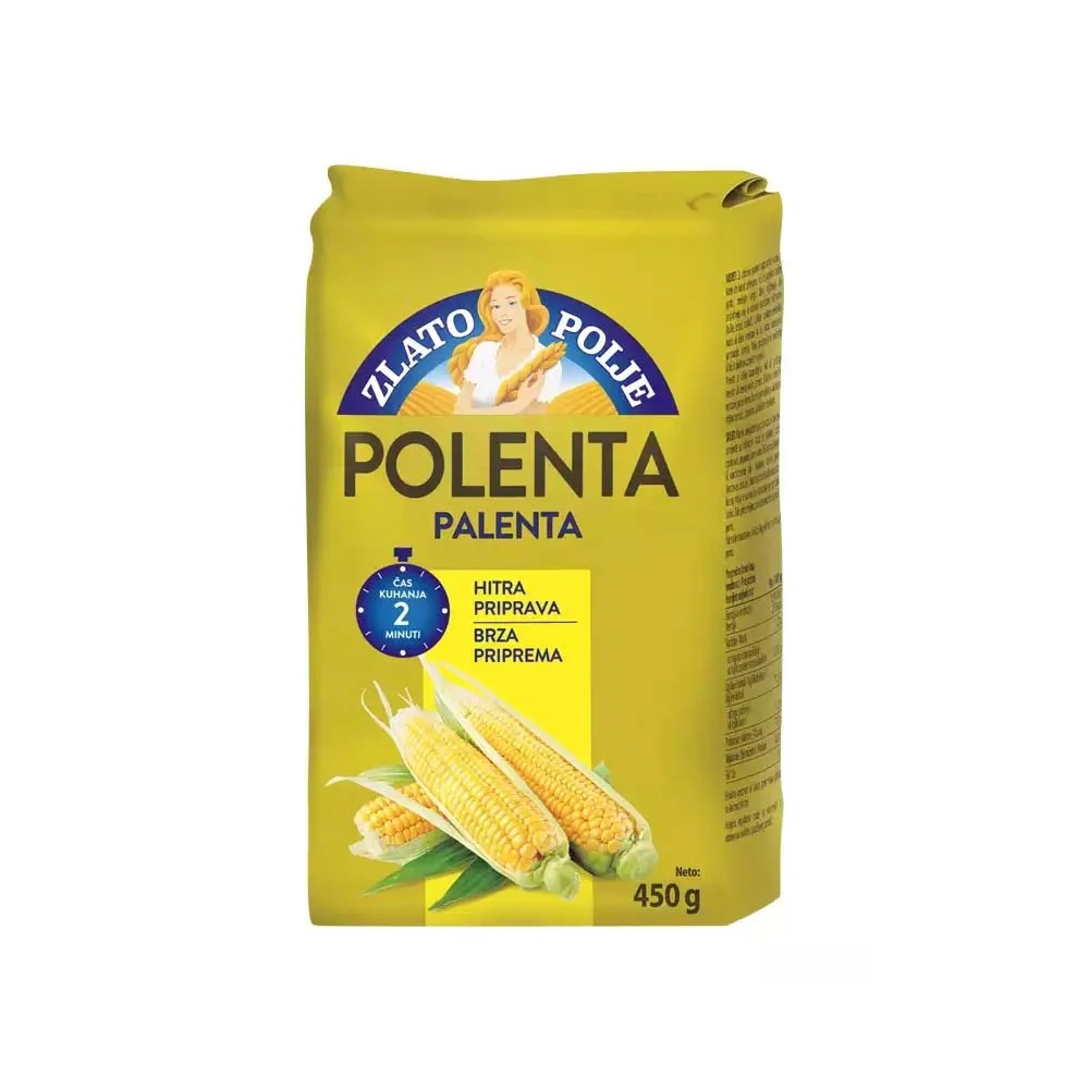 INSTANT POLENTA ZLATO POLJE 800 g - Akcija v trgovini E.Leclerc