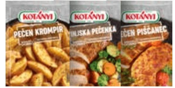 Mešanice Kotányi - Akcija v trgovini Tuš