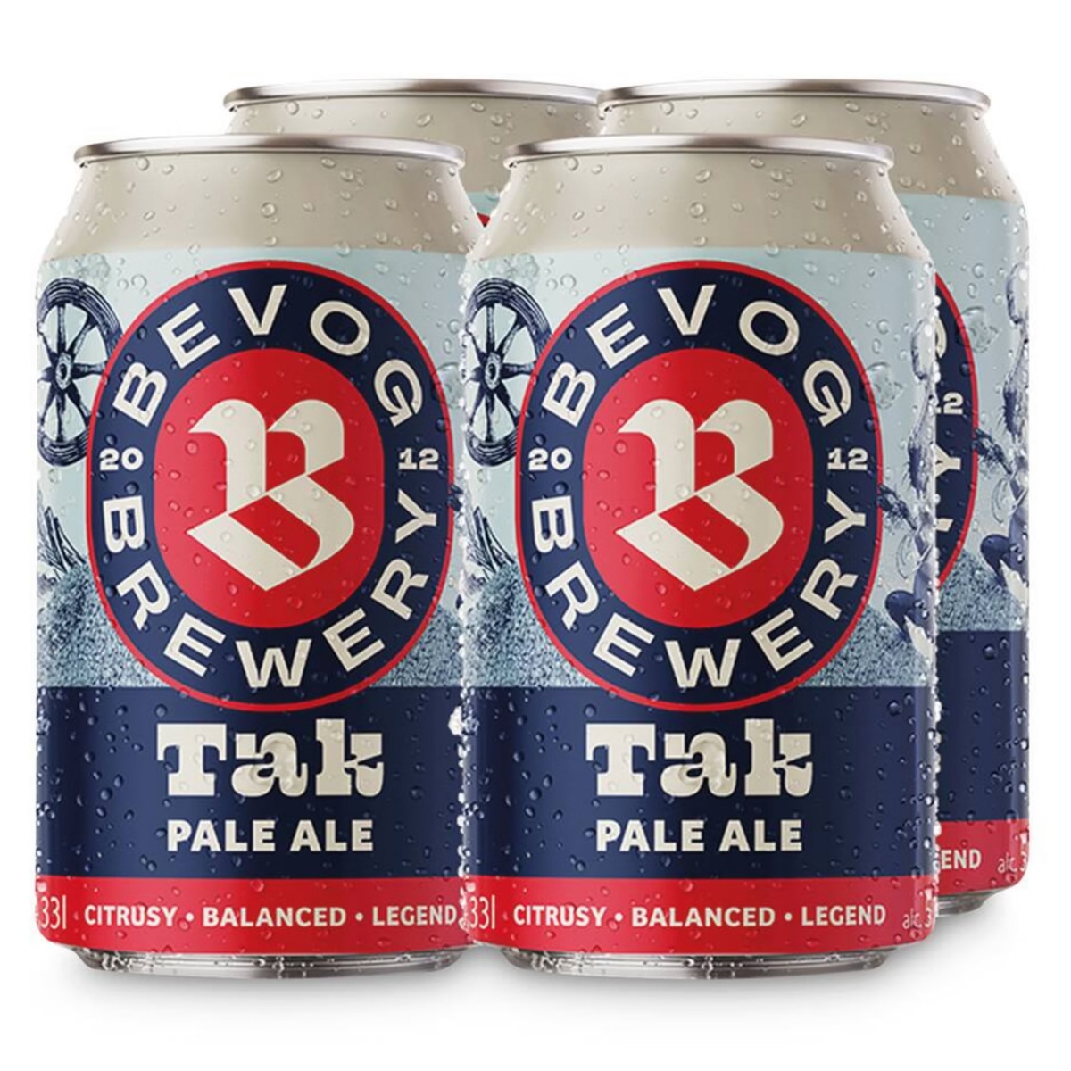 Bevog Pivo Tak Pale Ale 4 x 0,33 l - Akcija v trgovini Hofer