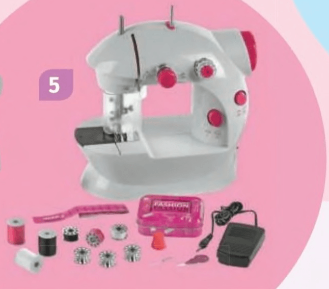 Šivalni stroj - Akcija v trgovini Mueller