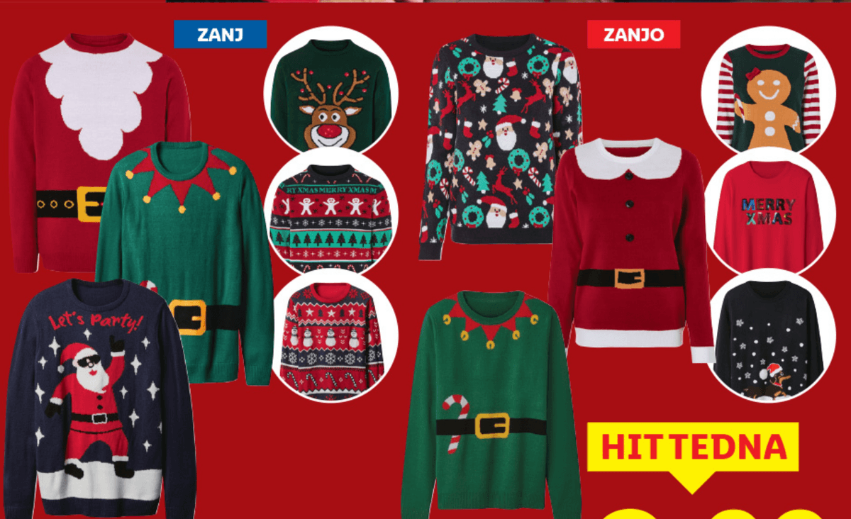 Esmara/Esmara MEN/LIVERGY Božični pulover za odrasle Esmara, Esmara MEN, LIVERGY - Akcija v trgovini Lidl