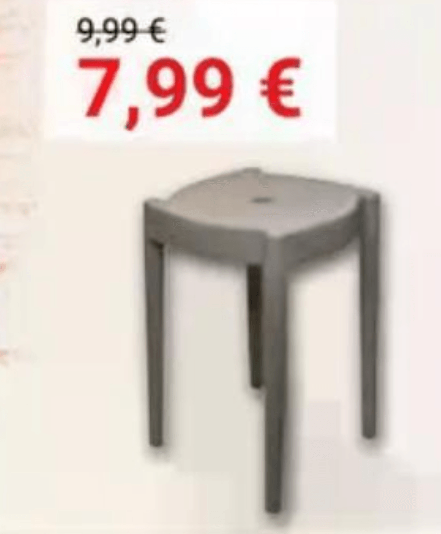 Stol DAISY - Akcija v trgovini Pevex