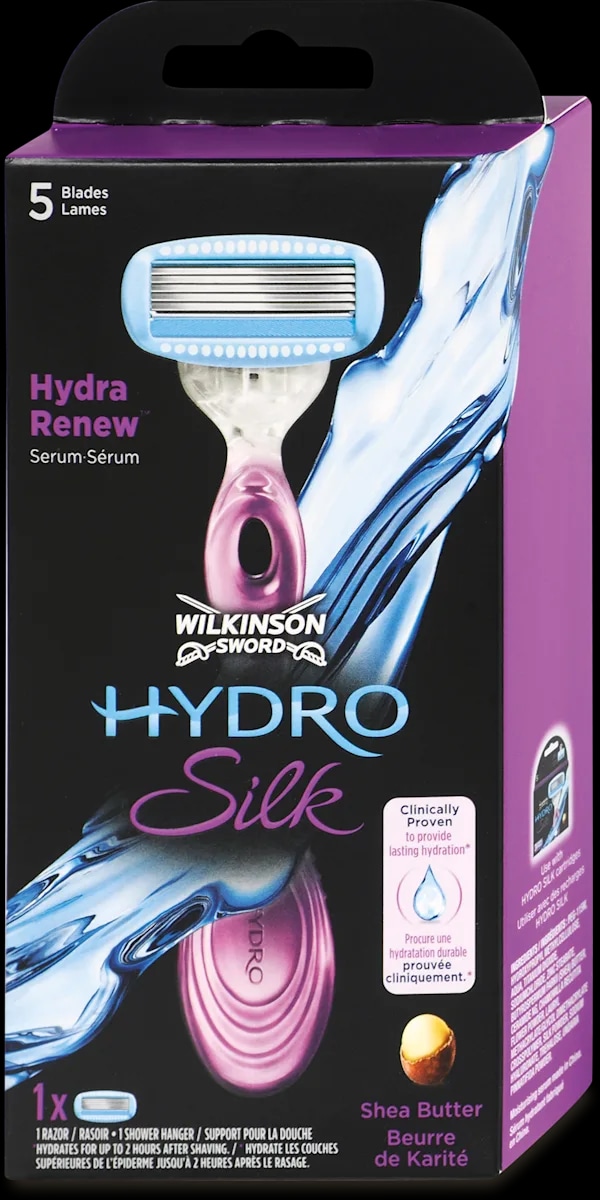 Wilkinson Sword Hydro Silk damski sistemski brivnik - Akcija v trgovini Dm