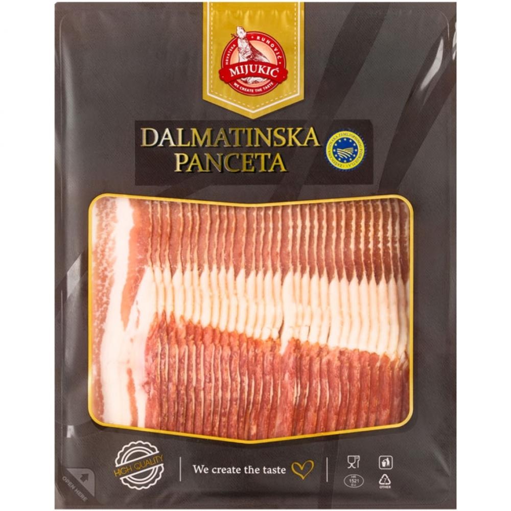 Dalmatinska panceta 100 g Mijukič - Akcija v trgovini Jager