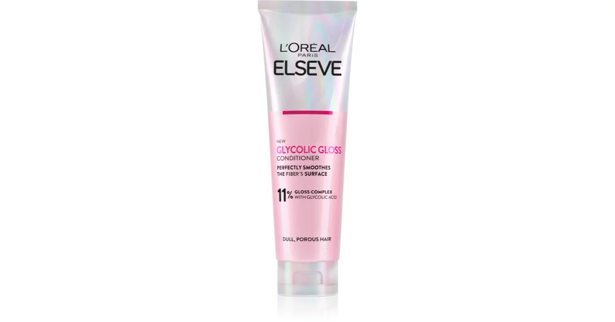 L'ORÉAL PARIS Elseve Glycolic Gloss balzam 150 ml - Akcija v trgovini Dm