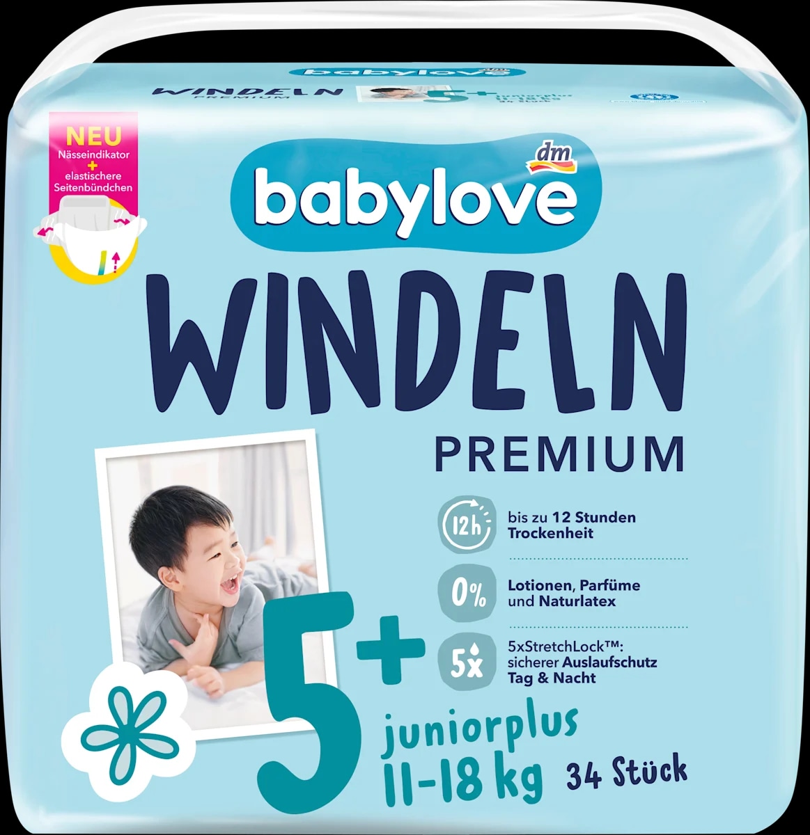 babylove Premium Juniorplus plenice 34 kosov - Akcija v trgovini Dm