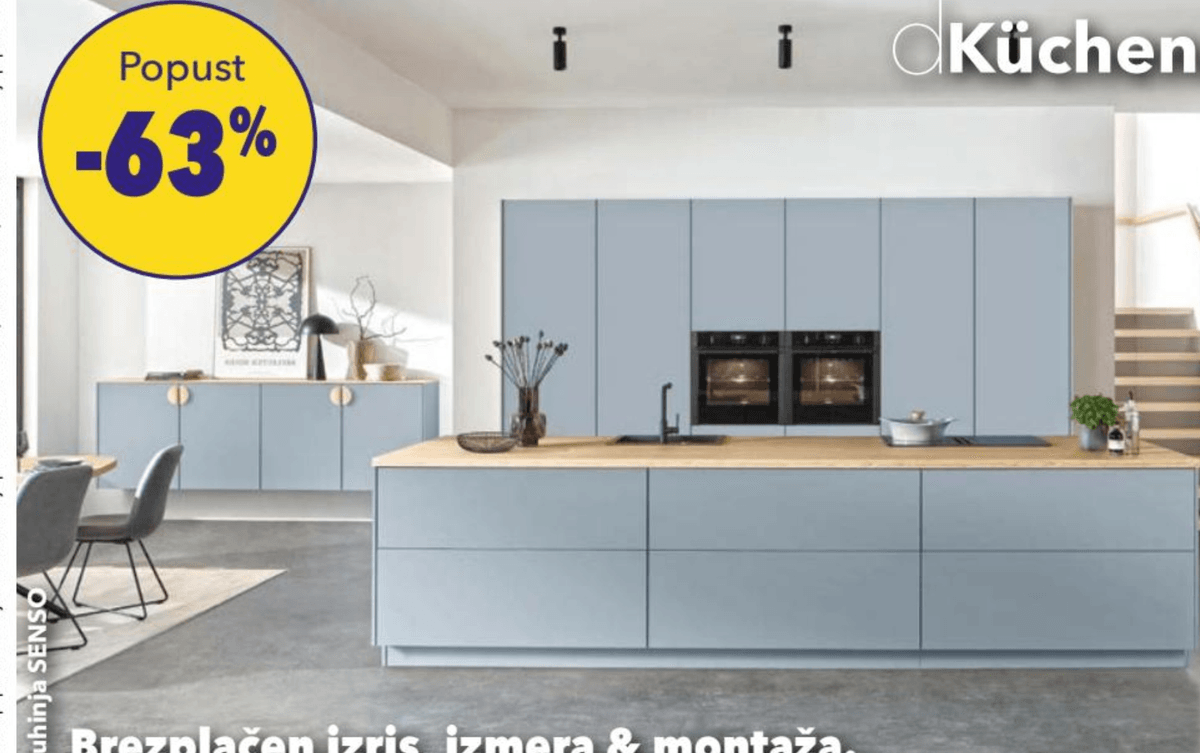 Kuhinja Senso dKüchen - Akcija v trgovini Harvey Norman