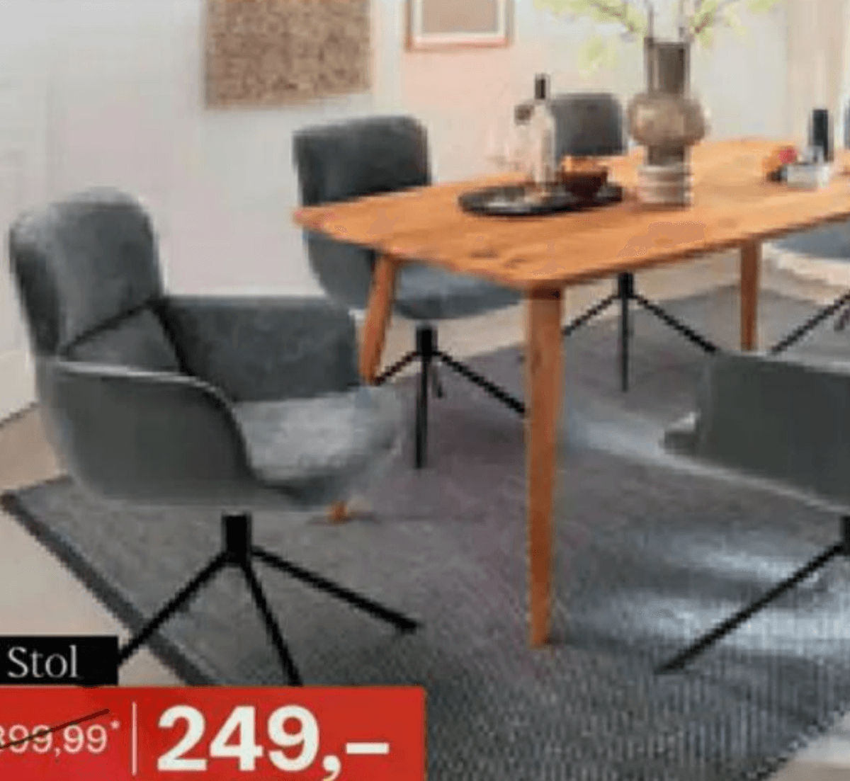 Stol emporia - Akcija v trgovini Rutar