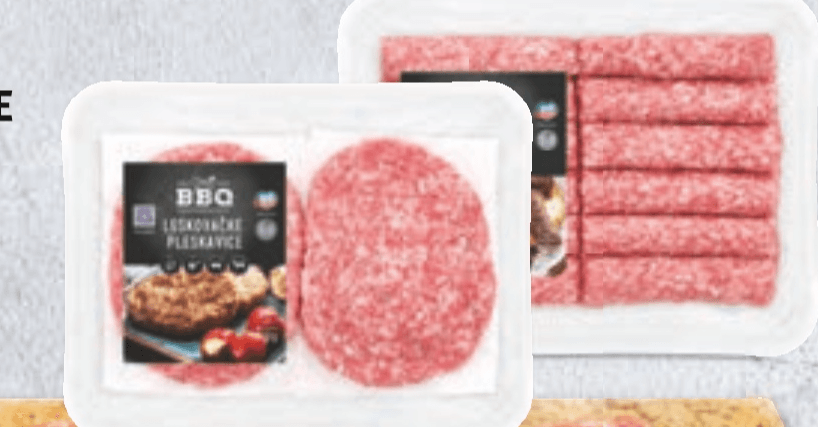 Sarajevski čevapčiči/Leskovačke pleskavice 960 g - Akcija v trgovini Hofer