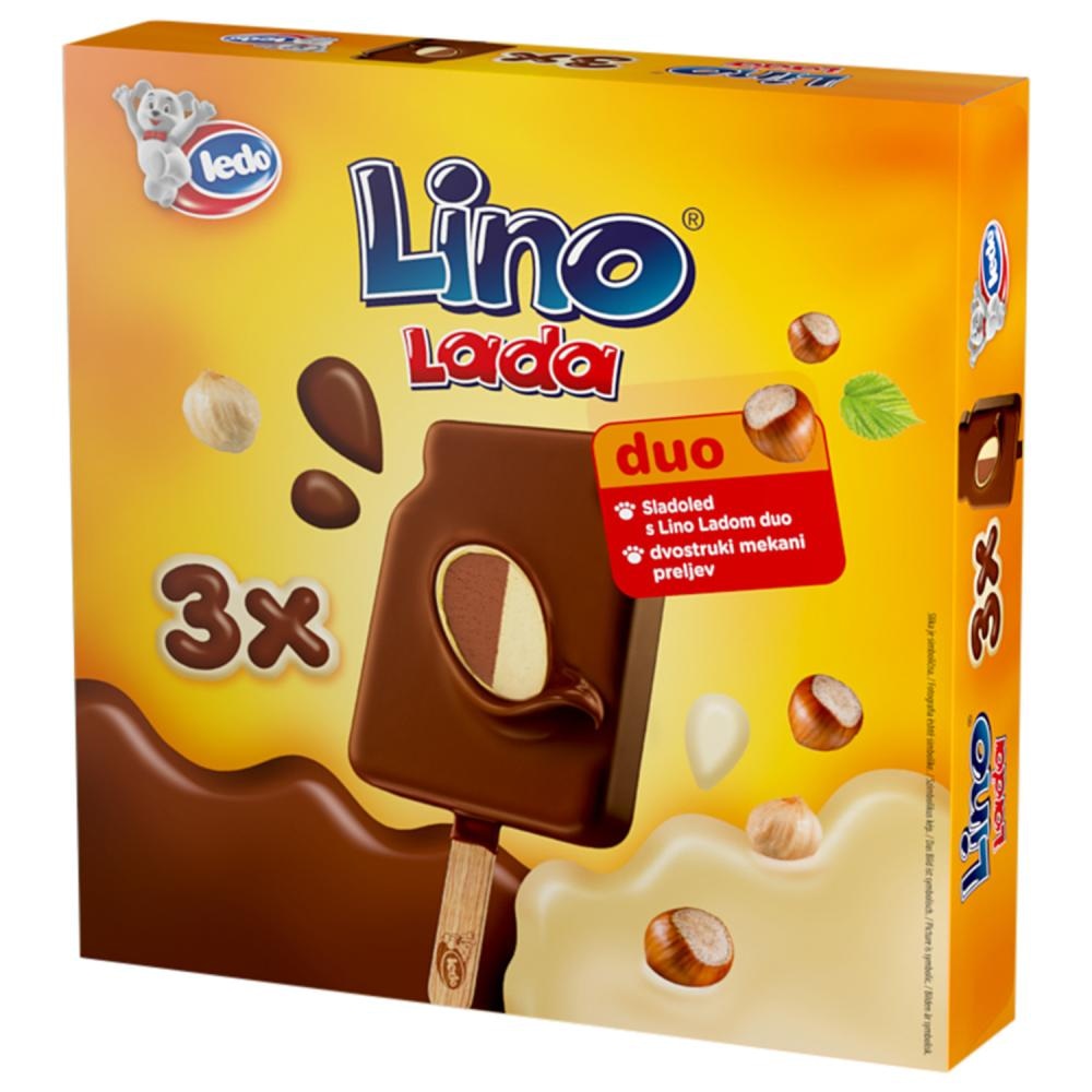 Sladoled Lino Lada 3 x 90 ml - Akcija v trgovini Mercator