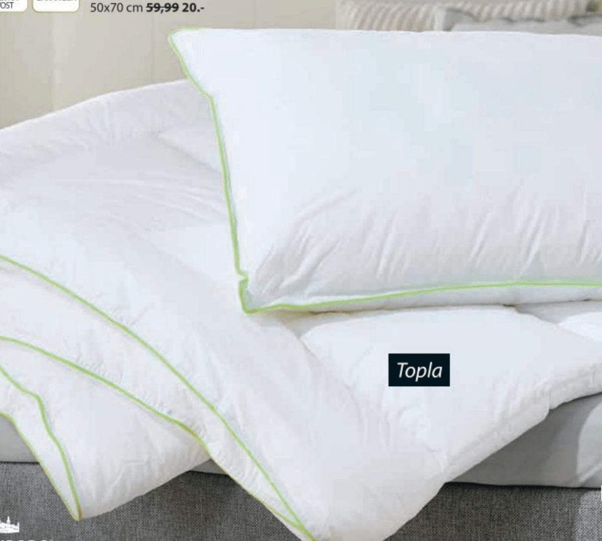 Prešita odeja OKSHORNET 135x200 cm - Akcija v trgovini Jysk