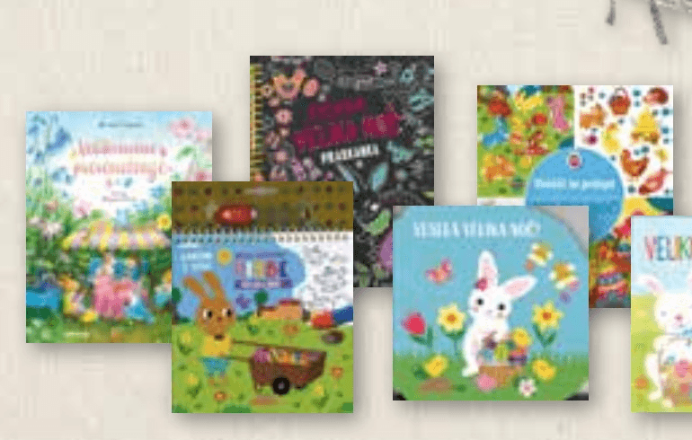 Otroške knjige in pobarvanke - Akcija v trgovini Spar