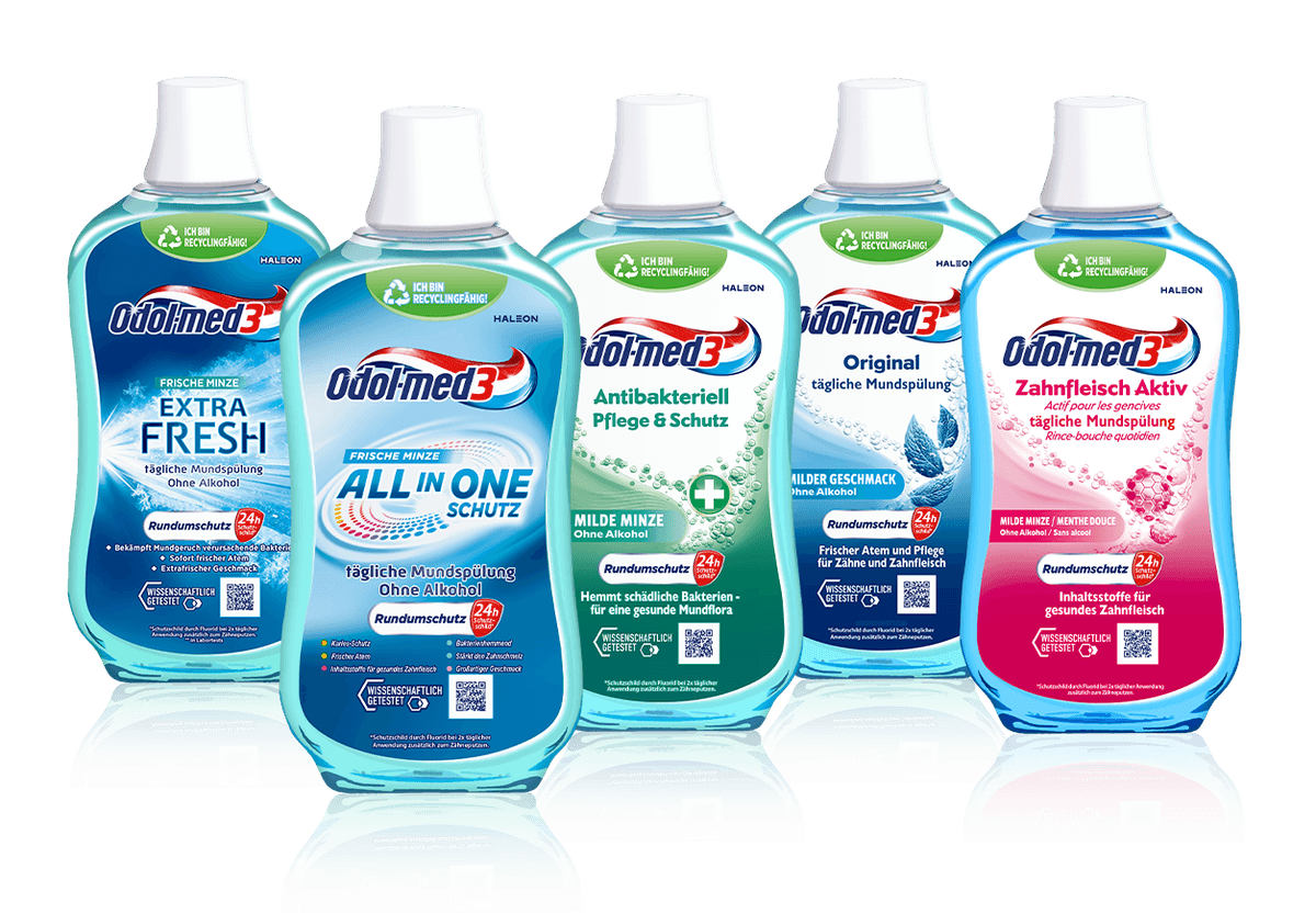 Odol Med ustna vodica 500 ml - Akcija v trgovini Mueller