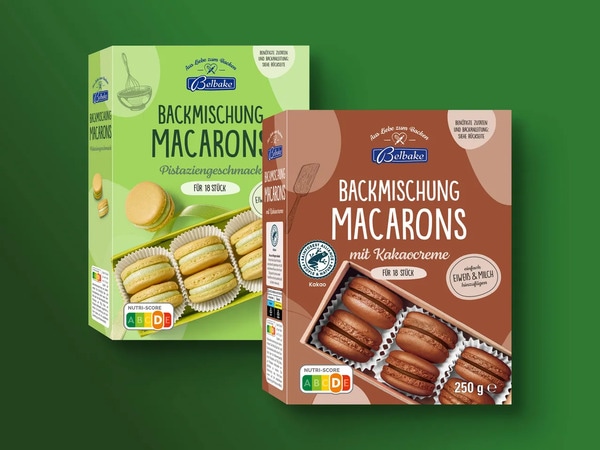 Belbake Baking Mix Macarons 250 g - Akcija v trgovini Lidl