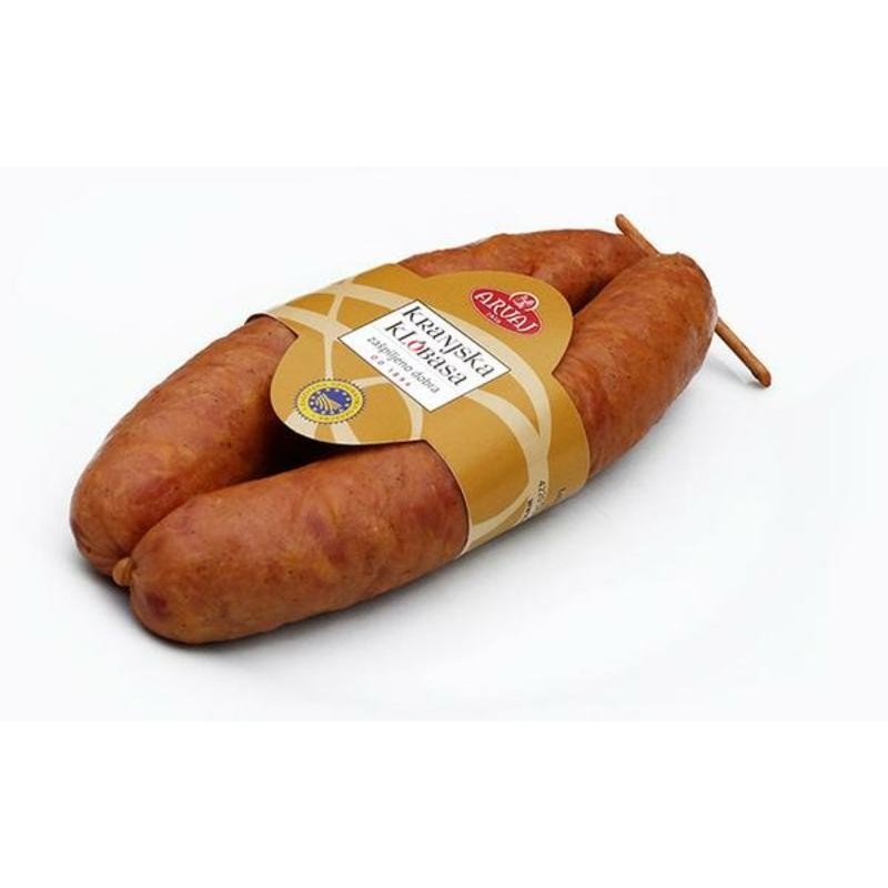 Kranjska klobasa Arvaj cca 200 g Akcija v trgovini Mercator
