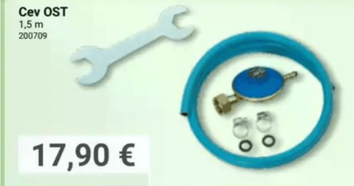 Cev OST 1,5 m - Akcija v trgovini Pevex