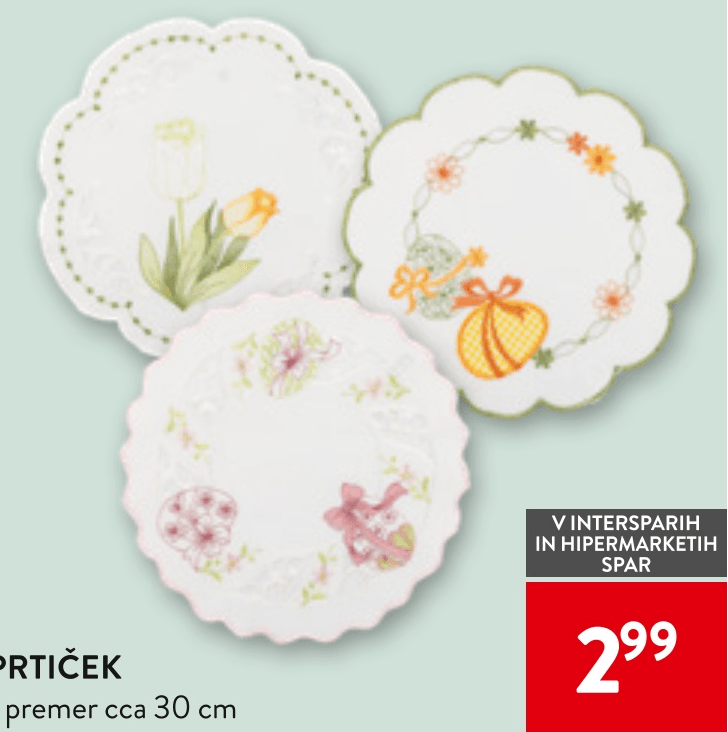 Prtiček - Akcija v trgovini Spar