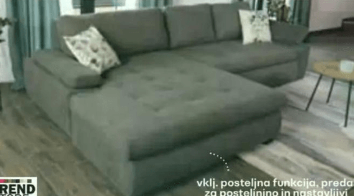 Sedežna garnitura - Akcija v trgovini Rutar