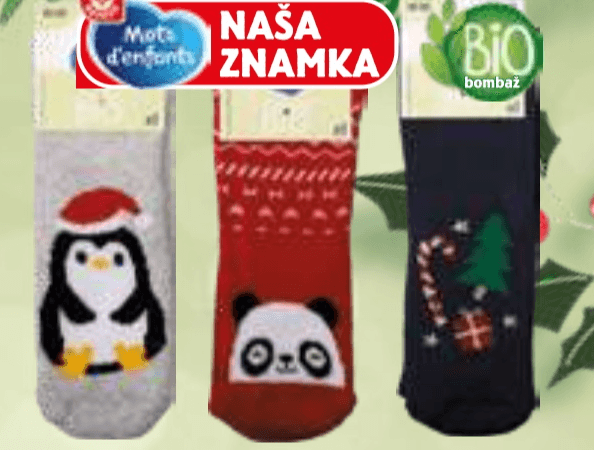 OTROŠKE NOGAVICE Mots d'enfants - Akcija v trgovini E.Leclerc