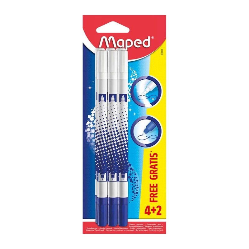 Maped Brisalec črnila 6 kosov Akcija v trgovini E.Leclerc