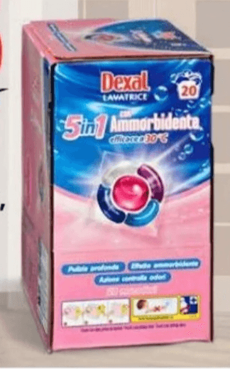 Dexal Kapsule za pranje perila 20 KOSOV - Akcija v trgovini Eurospin