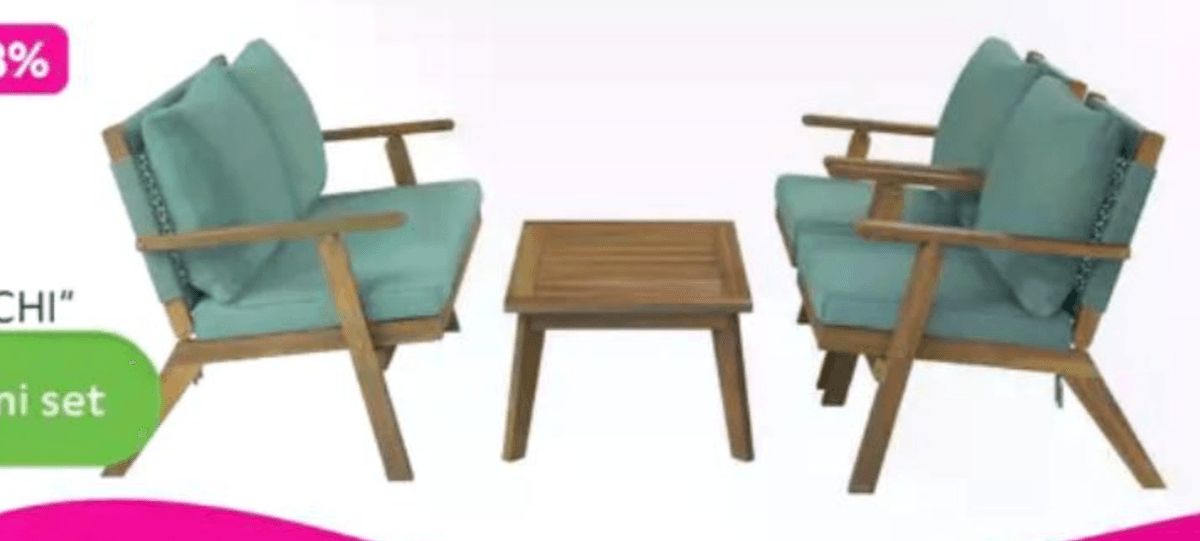 Lounge garnitura „MICHI" 4-delni set - Akcija v trgovini Mömax