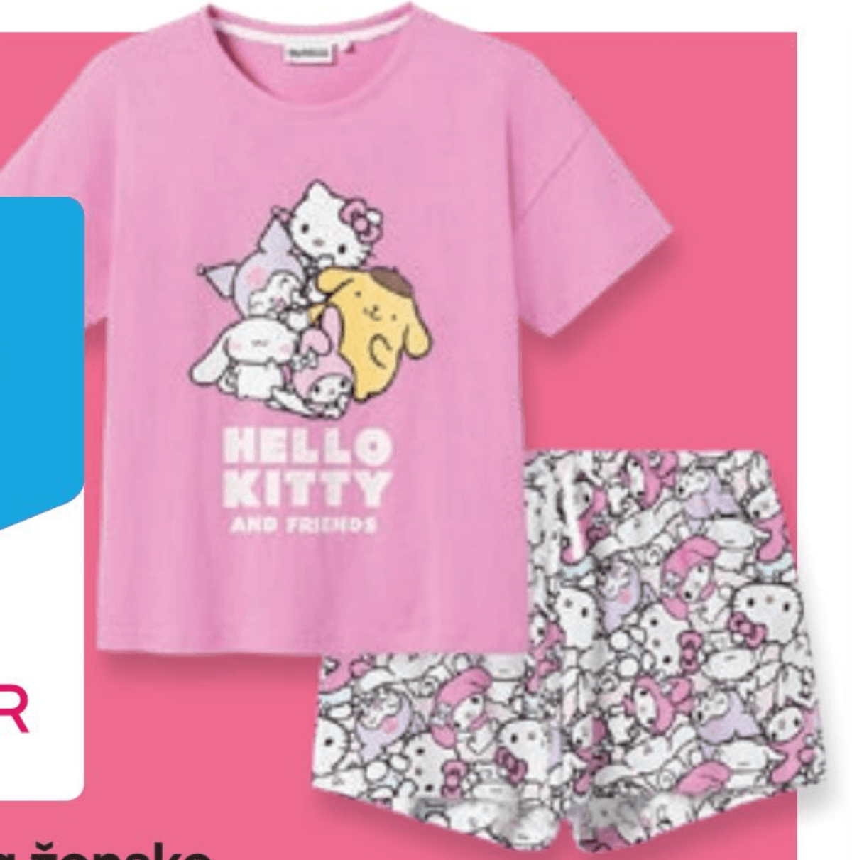 Pižama Hello Kitty and Friends - Akcija v trgovini Pepco