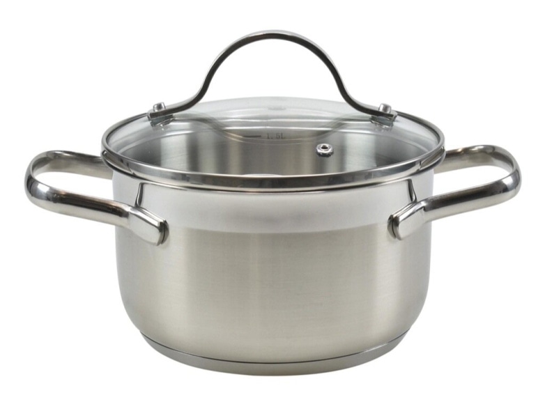 Home lonec s pokrovom 16 x 8 cm, 1,6 l - Akcija v trgovini Mercator