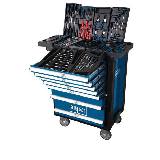 Garnitura ročnega orodja v vozičku Scheppach TW1000 - Akcija v trgovini Merkur