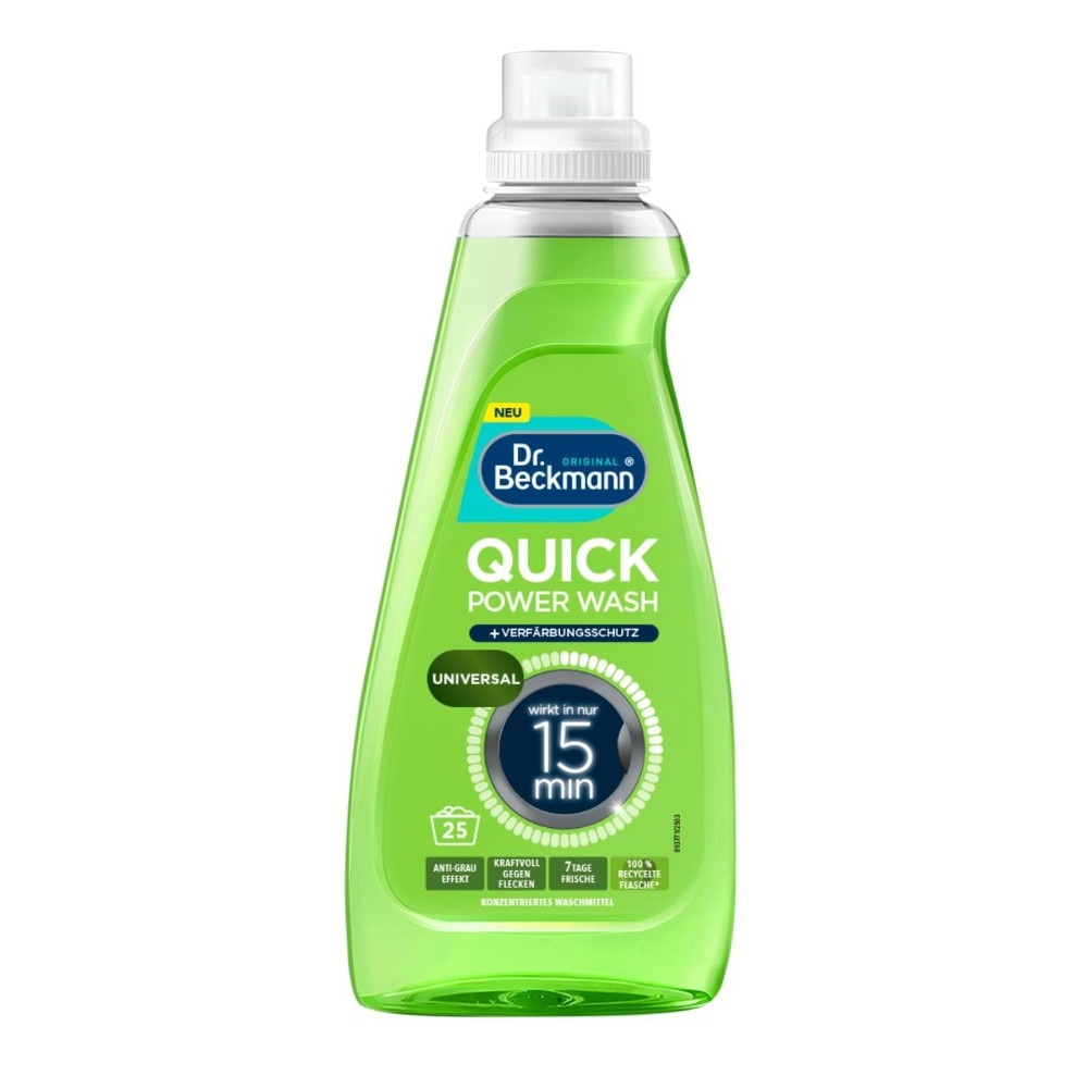 Gel za pranje perila Dr. Beckmann Quick Wash 800 ml Akcija v trgovini E.Leclerc