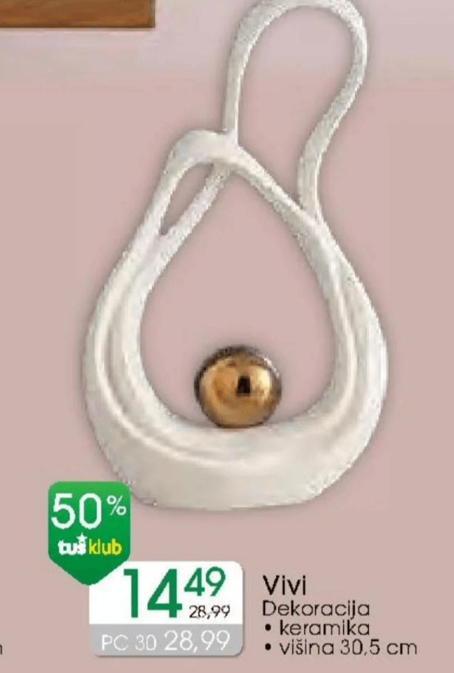 Vivi Dekoracija - Akcija v trgovini Tuš