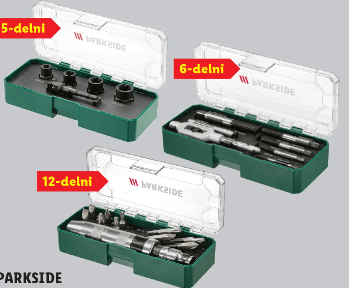 PARKSIDE Komplet izvijačev - Akcija v trgovini Lidl
