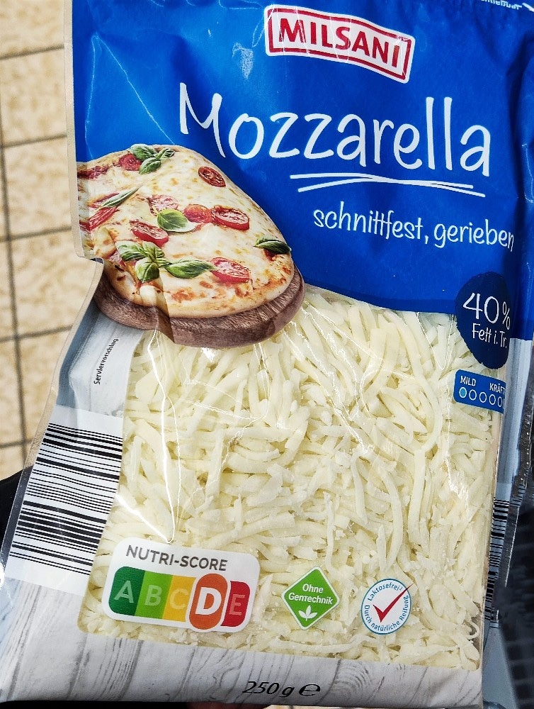 Milsani Mozzarella 250 g Akcija v trgovini Hofer
