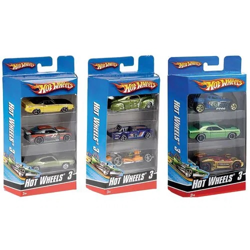Set 3 Avtomobilčkov Hotwheels 3 kom - Akcija v trgovini Tuš