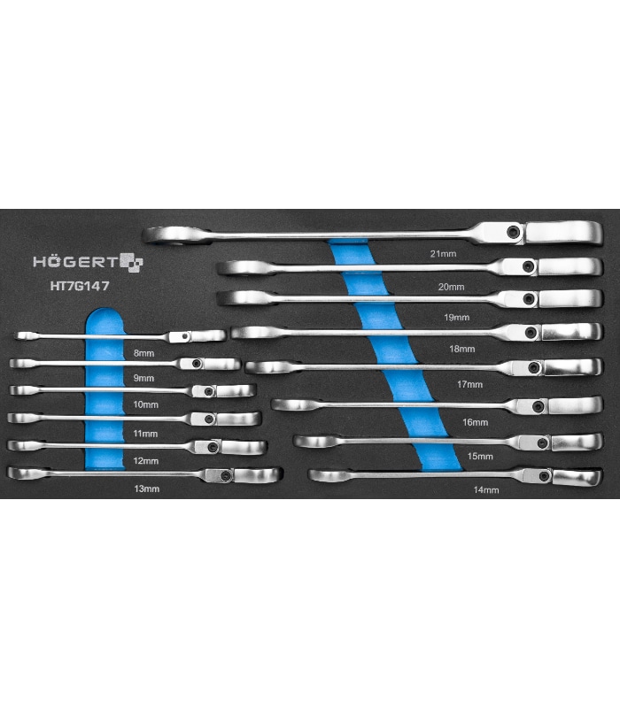 SET OBROČNIH KLJUČEV 14/1 HÖGERT - Akcija v trgovini E.Leclerc